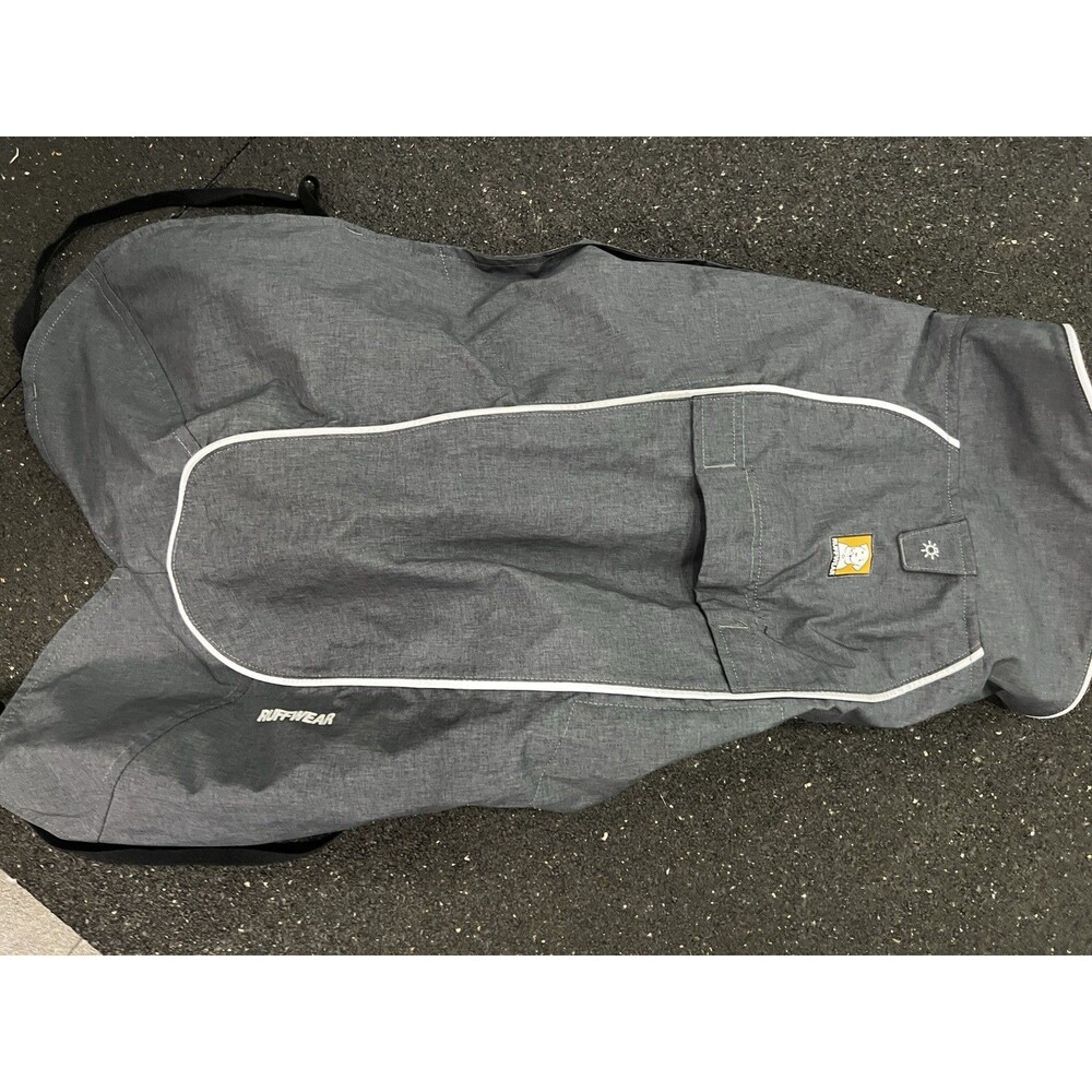 Ruffwear Overcoat Fuse Dog Jacket Harness Combo Basalt Gray size small